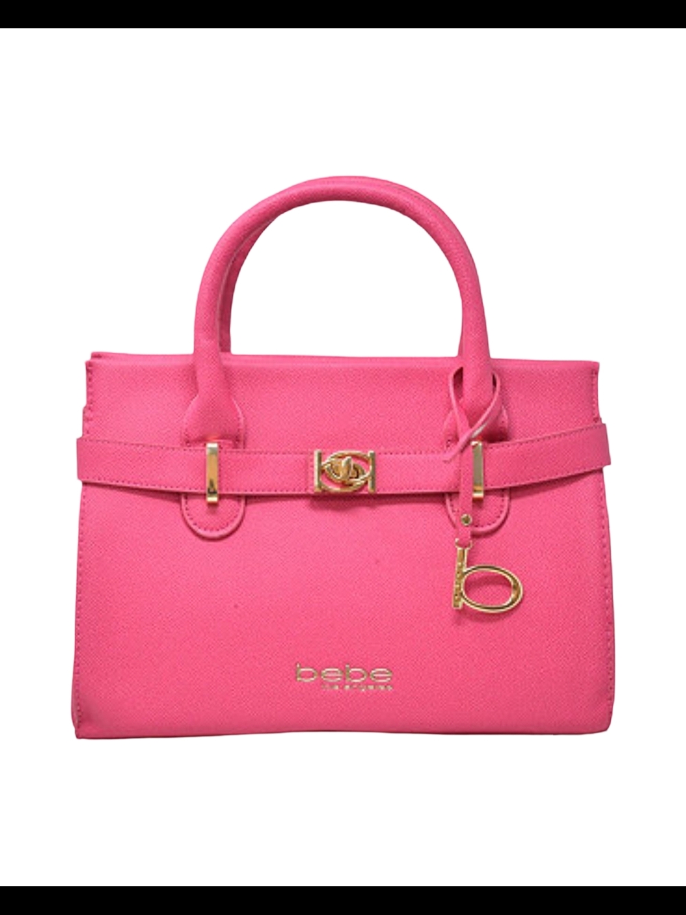 NWT bebe Pink (Orchid) Evie small Top-Handle Satchel